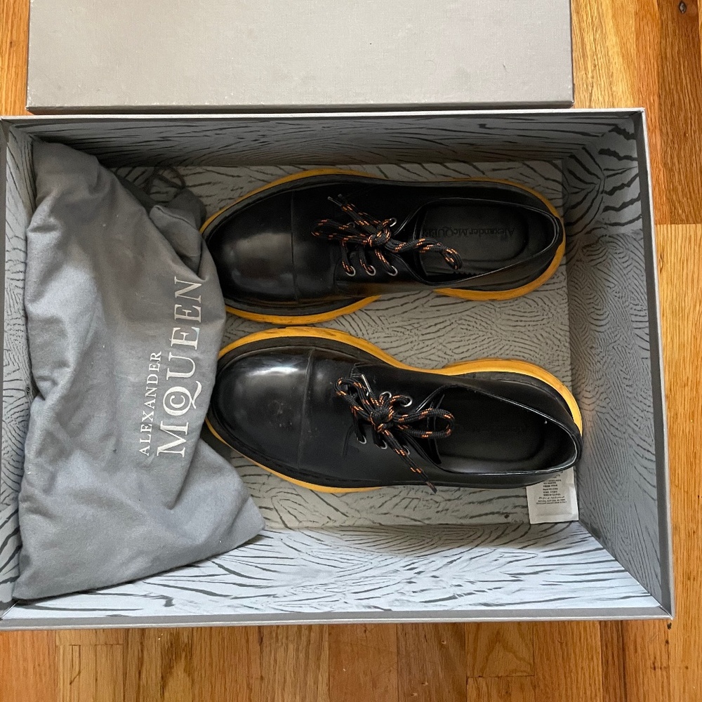 Alexander McQueen derby shoes